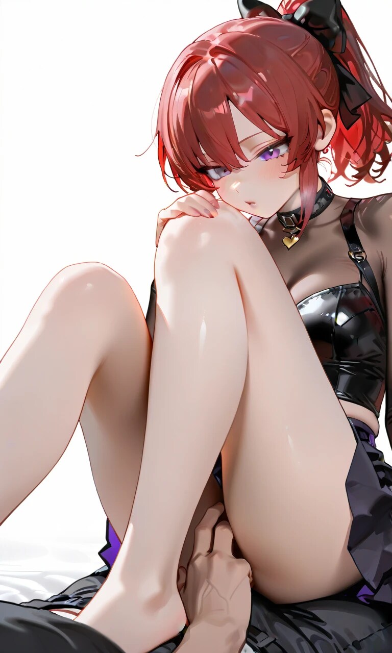 君の脚…スラッとしすぎて、もうスリスリしたくなる♡