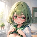 たかし先輩、今日は危険日なのでブラジャーの上からおっぱい揉んでほしいです❤️ 3枚目