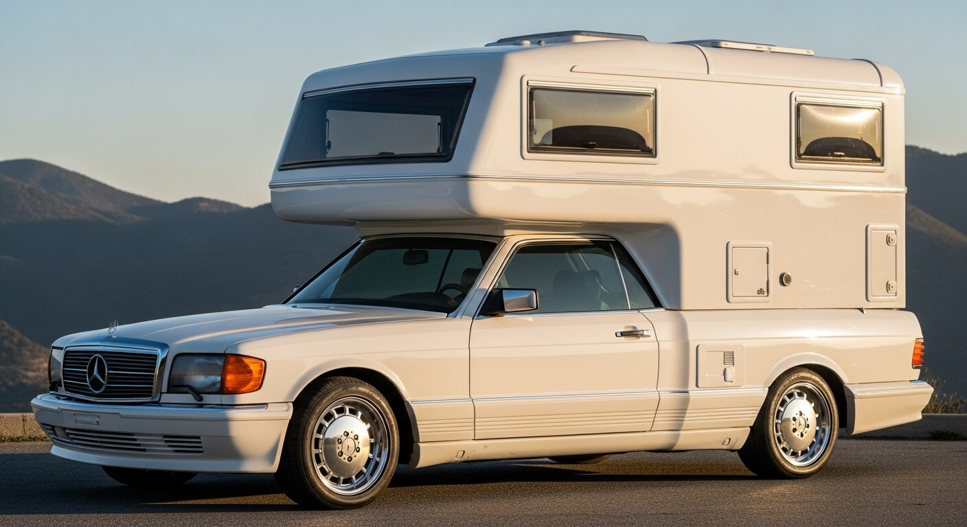 メルセデスベンツキャンピングカー | の人気AIイラスト・グラビア