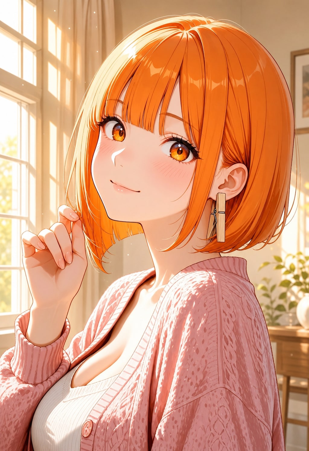...イヤリング、変えた...？｜ほのか 0525