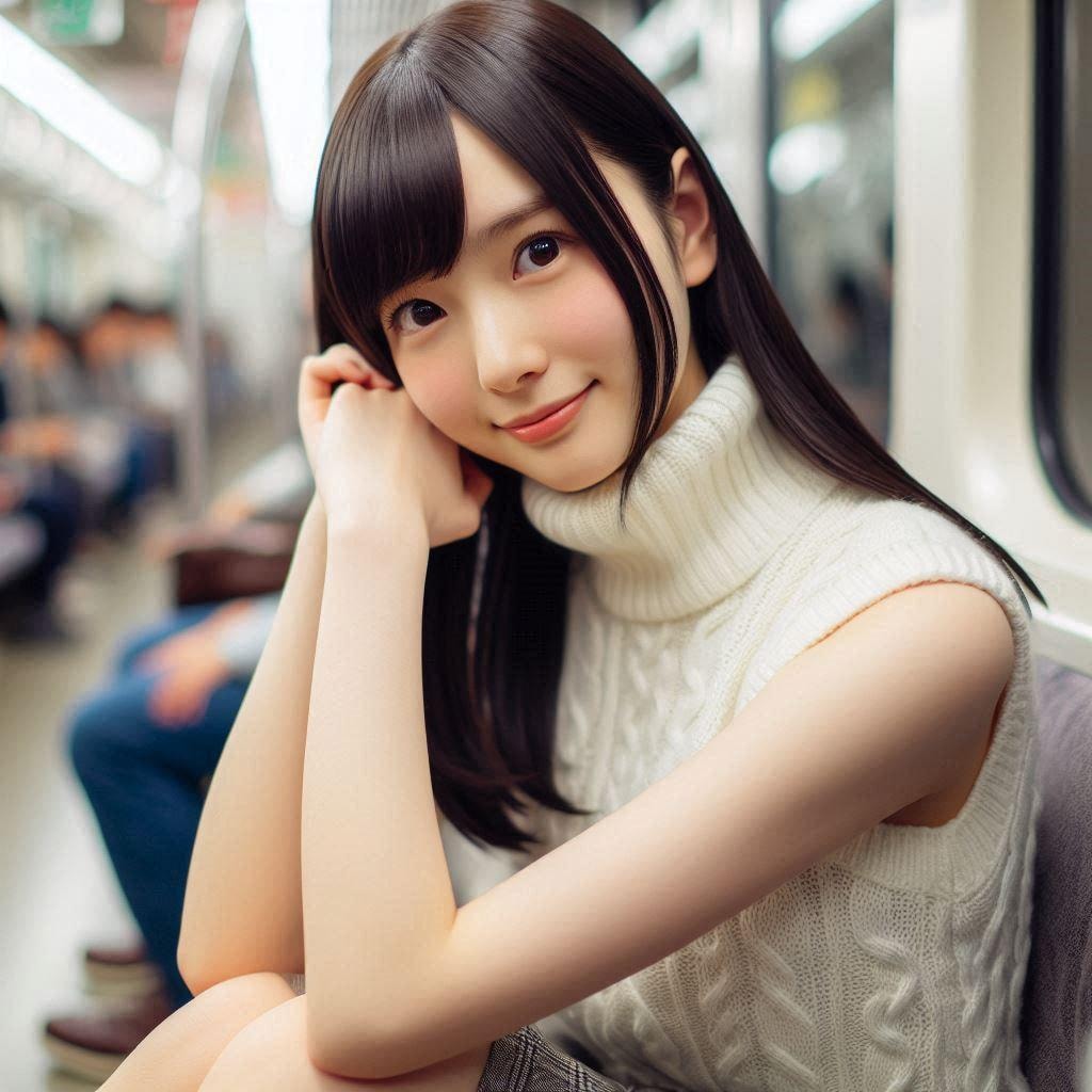 今日の隣席の女性