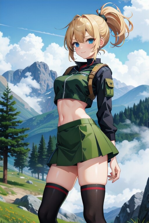 山岳地帯のパトロール任務⛰️🌳