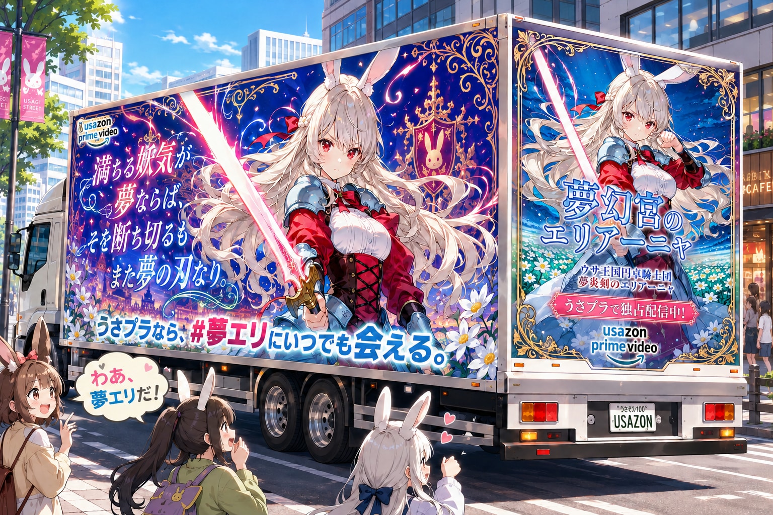 【ネタ】うさプラなら、夢エリにいつでも会える。