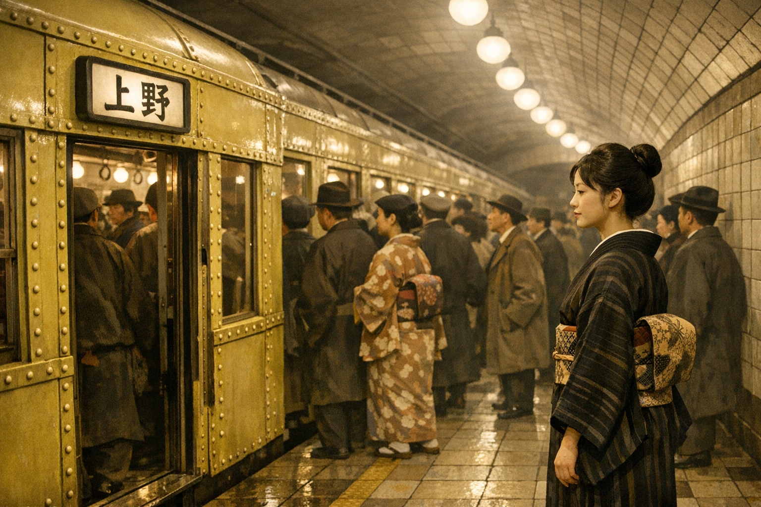 One characteristic of this mode of transportation is that it can take time to get to the station. | の人気AIイラスト・グラビア