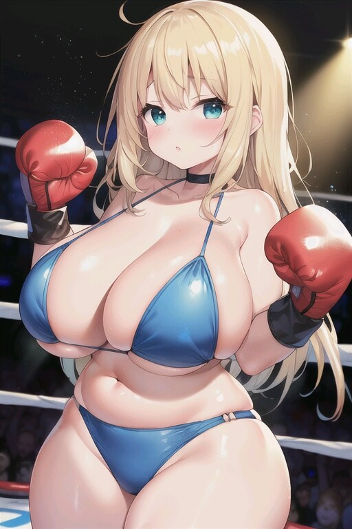 むちむち爆乳ビキニボクサーちゃん特集