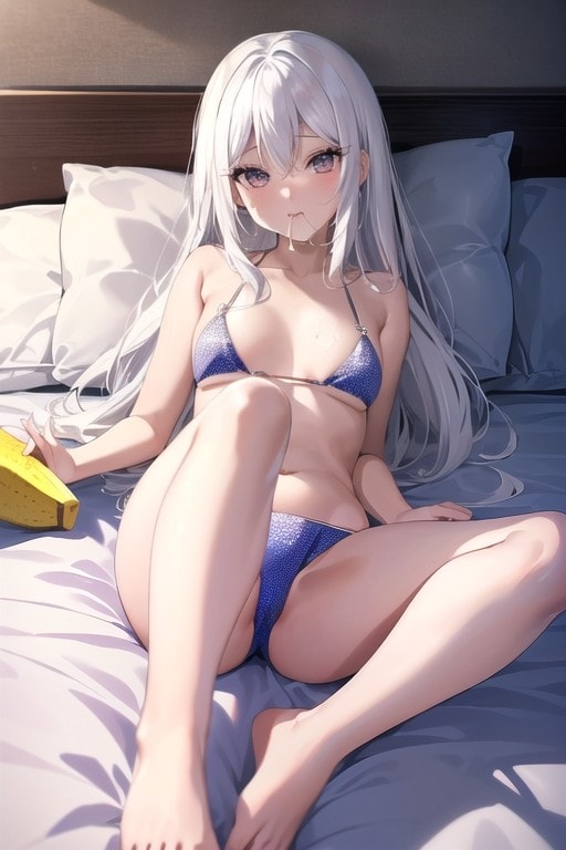白髪ロング娘（605）