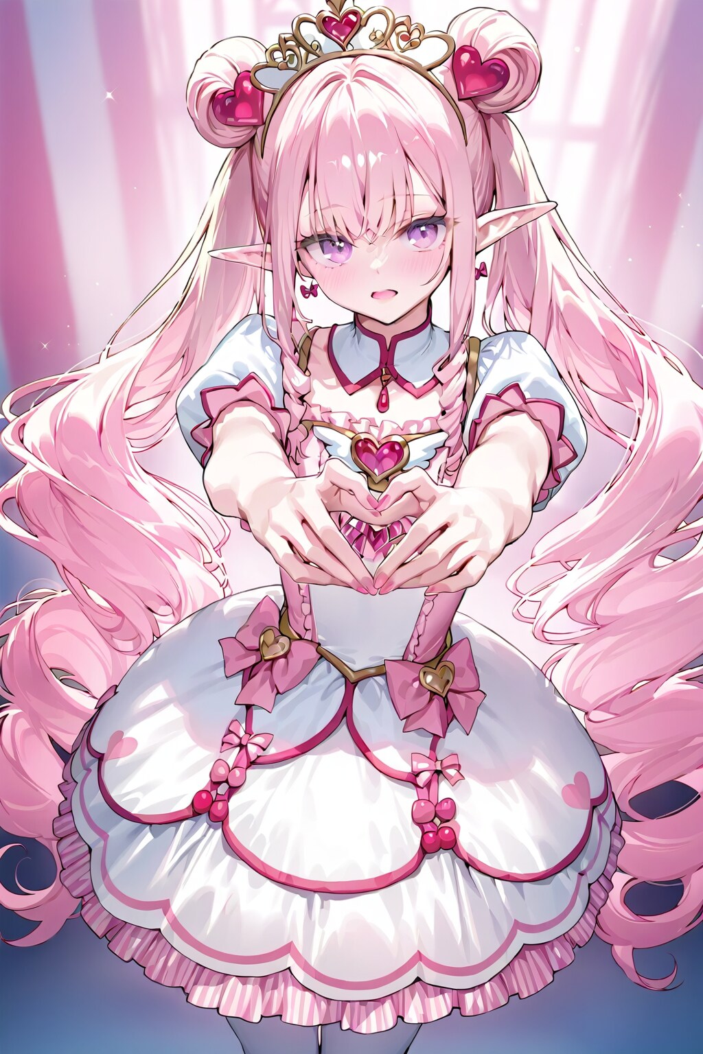 エルフの女の子