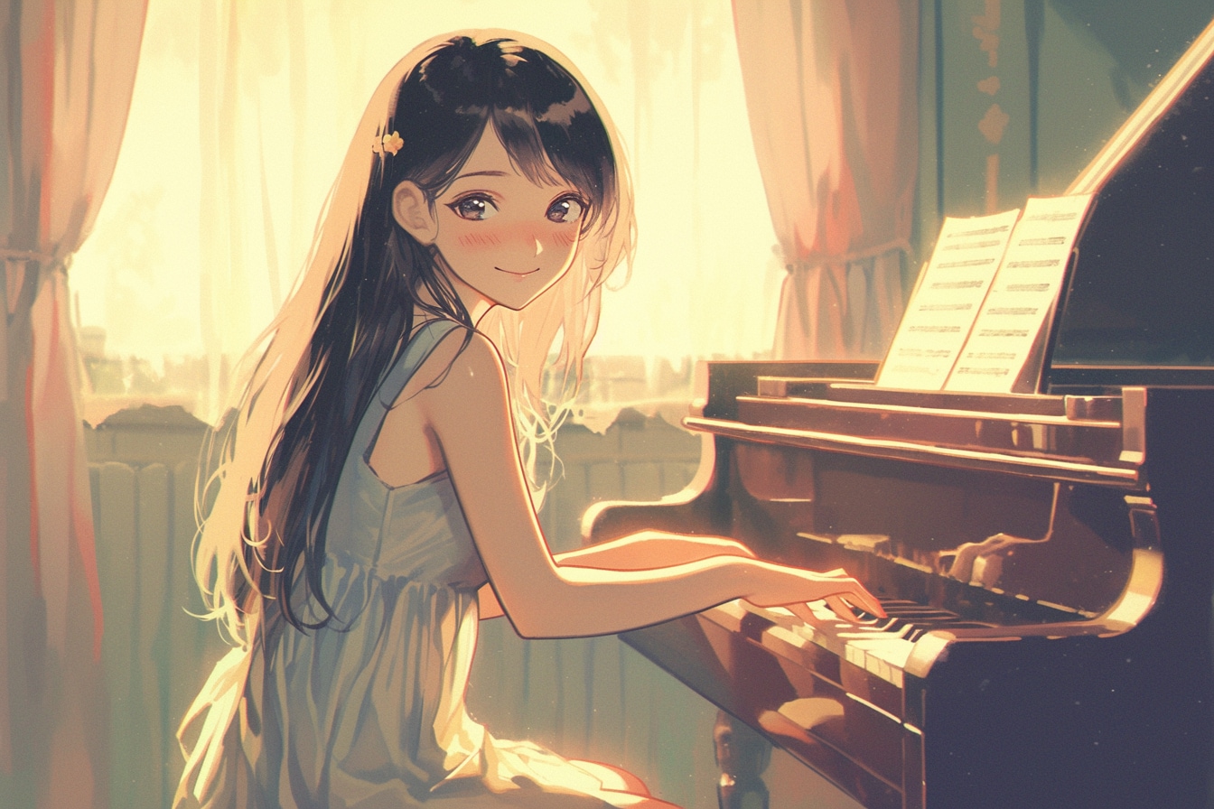 ピアノ少女🎹✨14