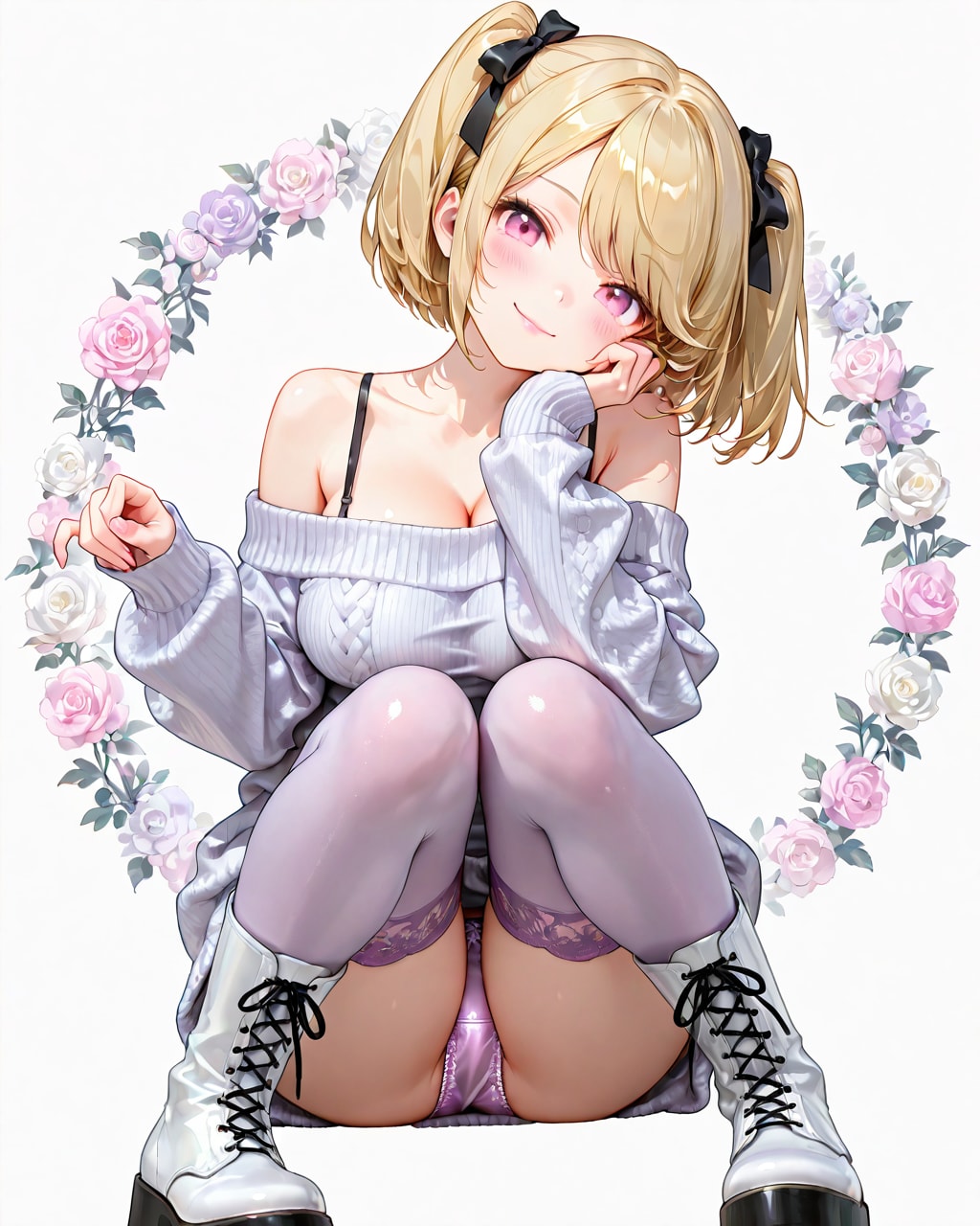 ちらり