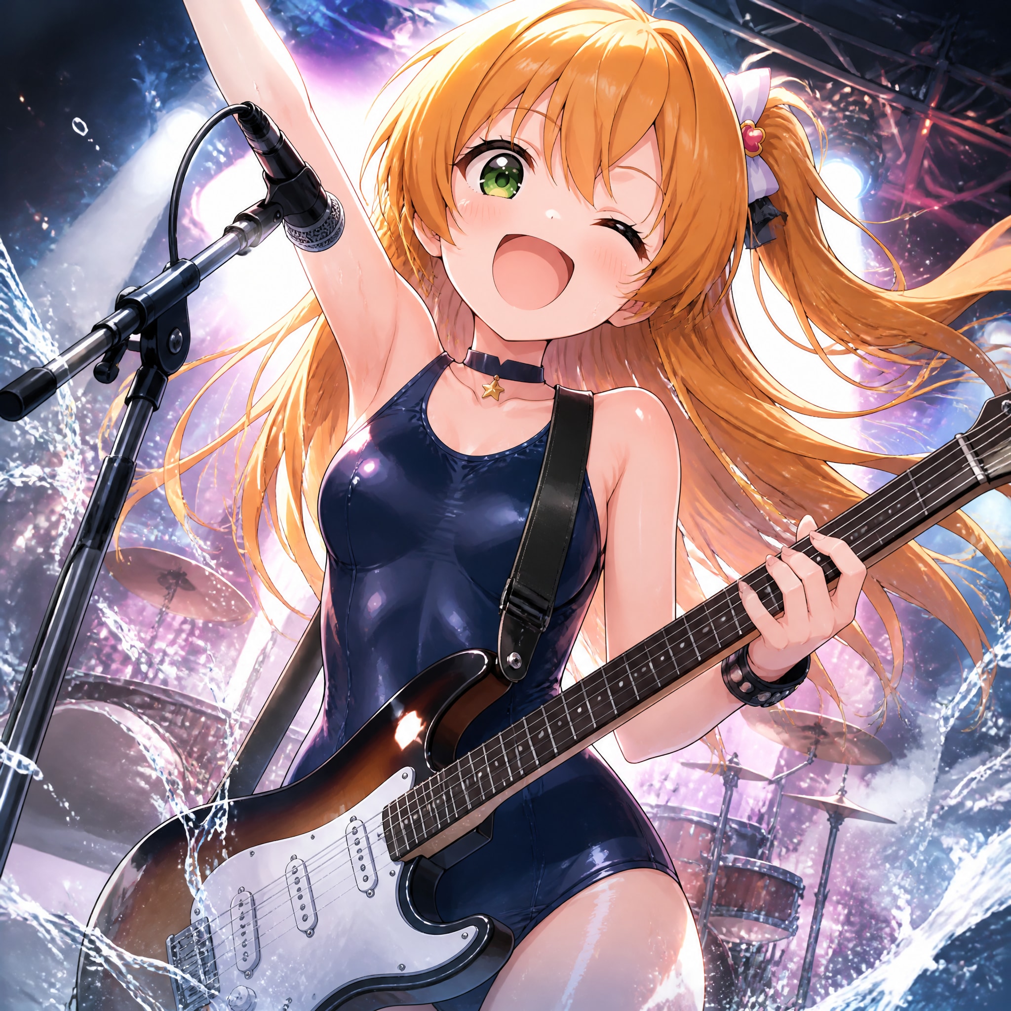 スク水ロックフェス（１）3時のアイドル　GPTimages2.0