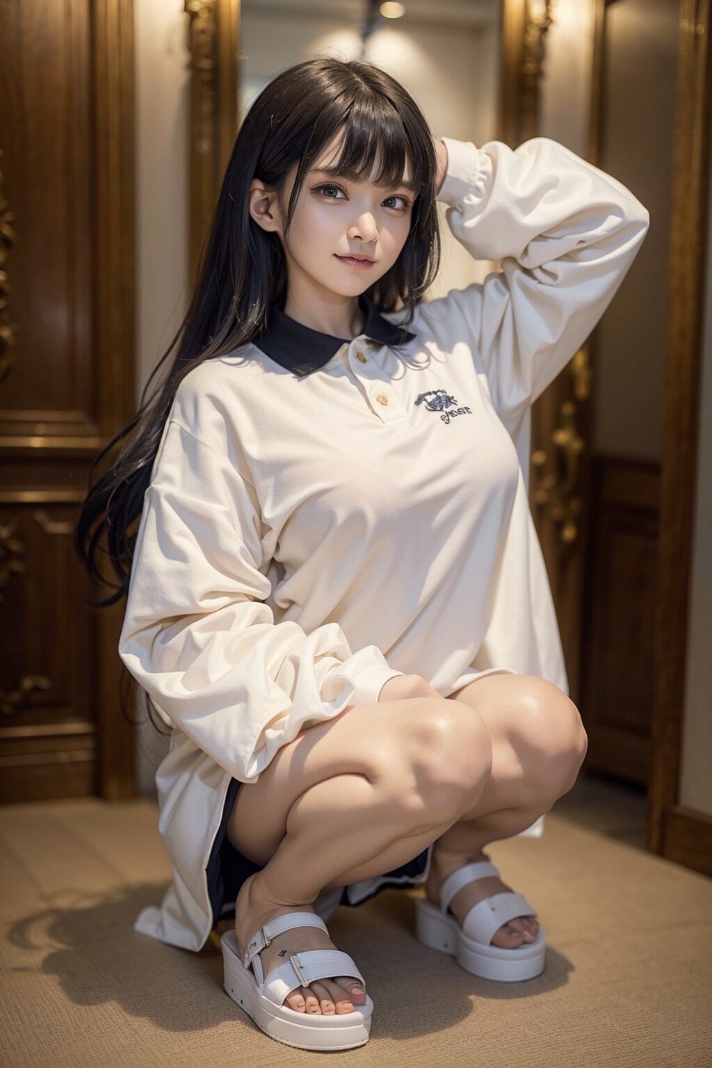 ポロシャツワンピースさん