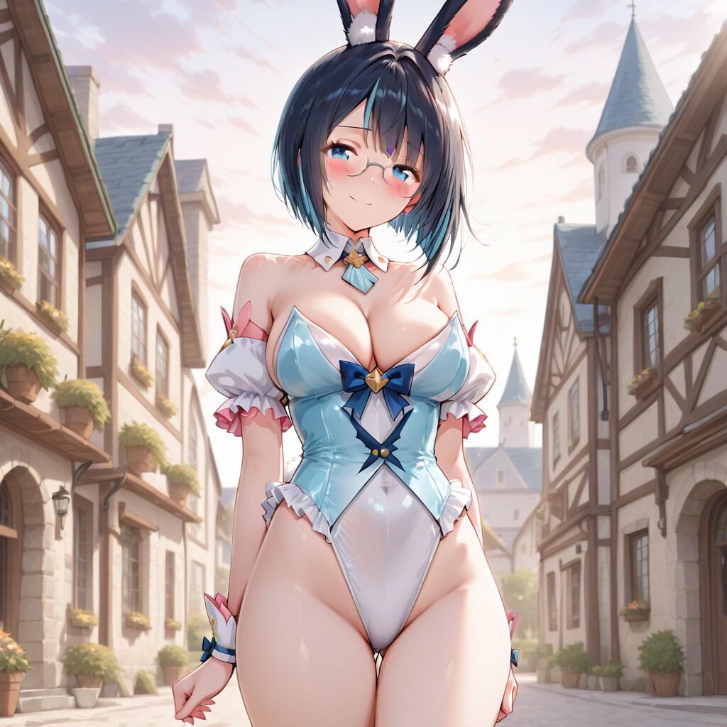 ウサ耳レオタード魔法少女さん！