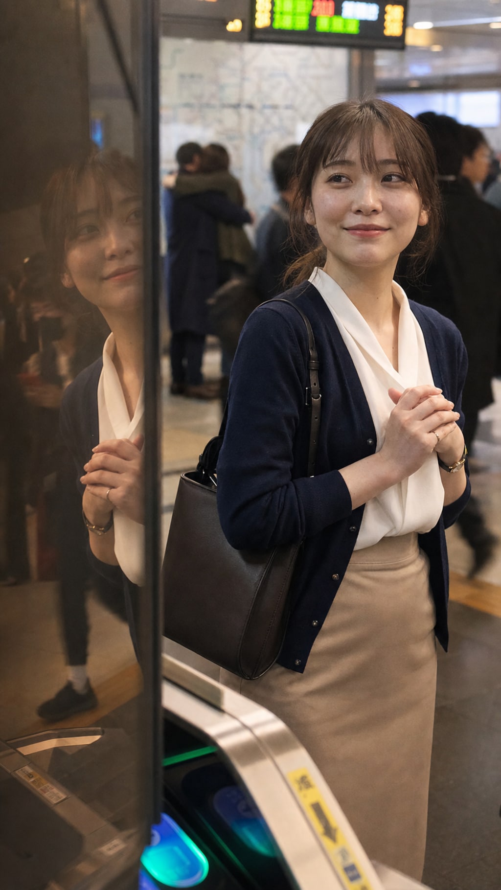 The Smile Across the Crowd