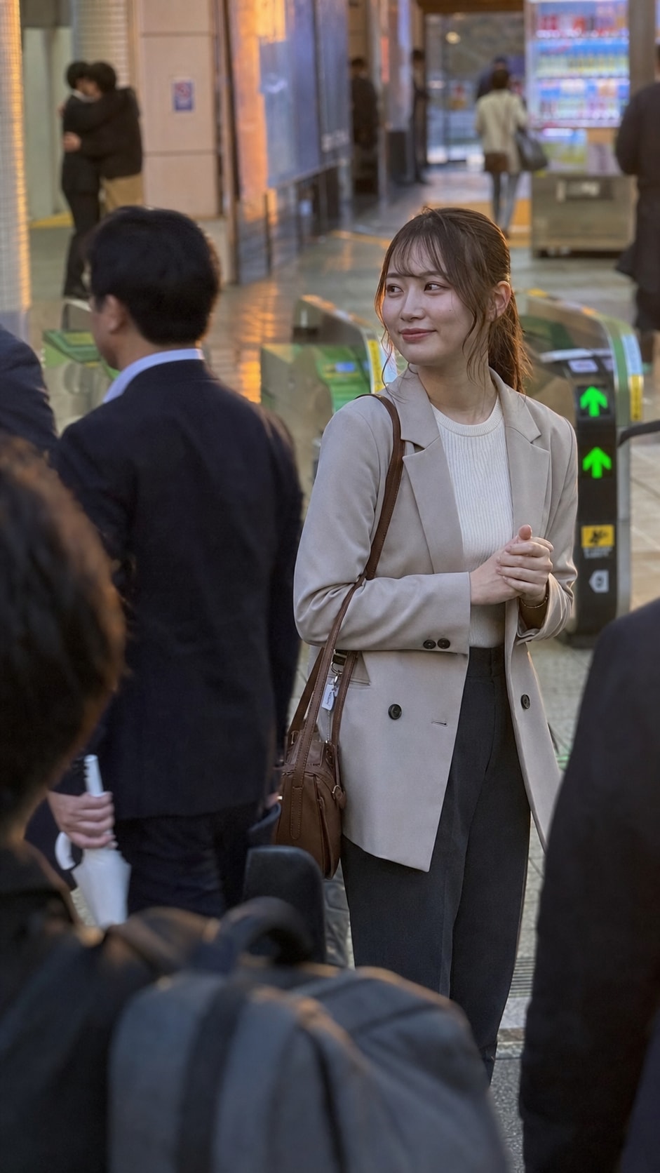 The Smile Across the Crowd