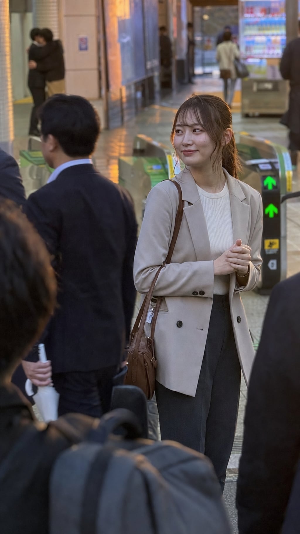 The Smile Across the Crowd