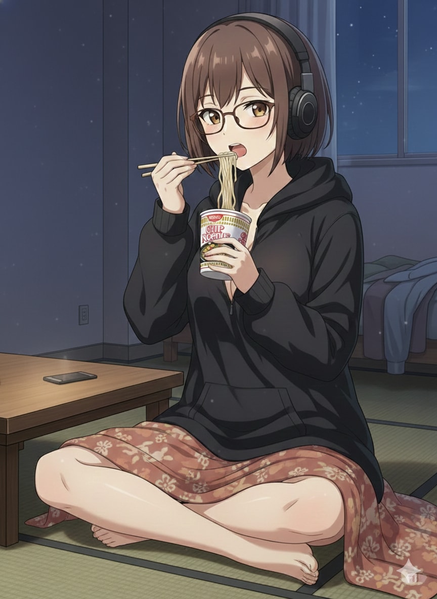 夜食 | の人気AIイラスト・グラビア