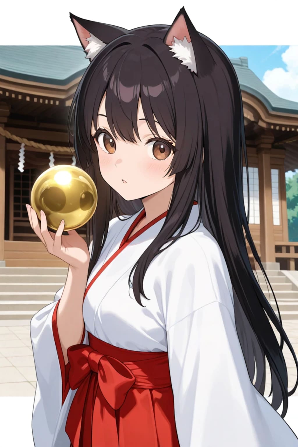 お昼のゴールデンボール