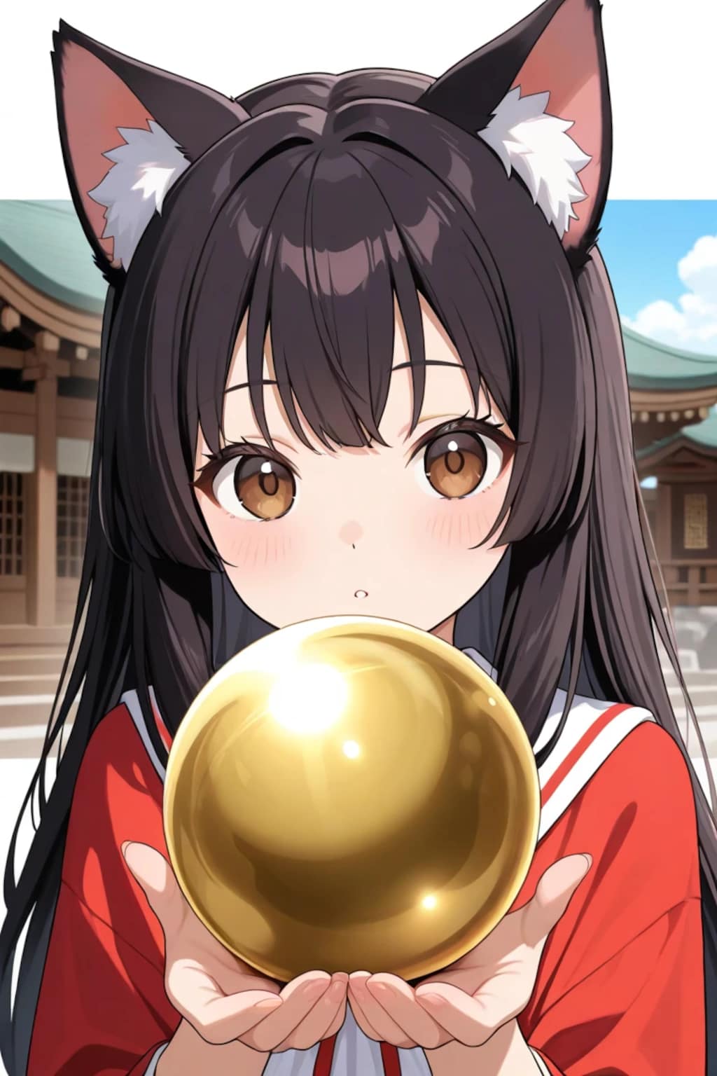 お昼のゴールデンボール