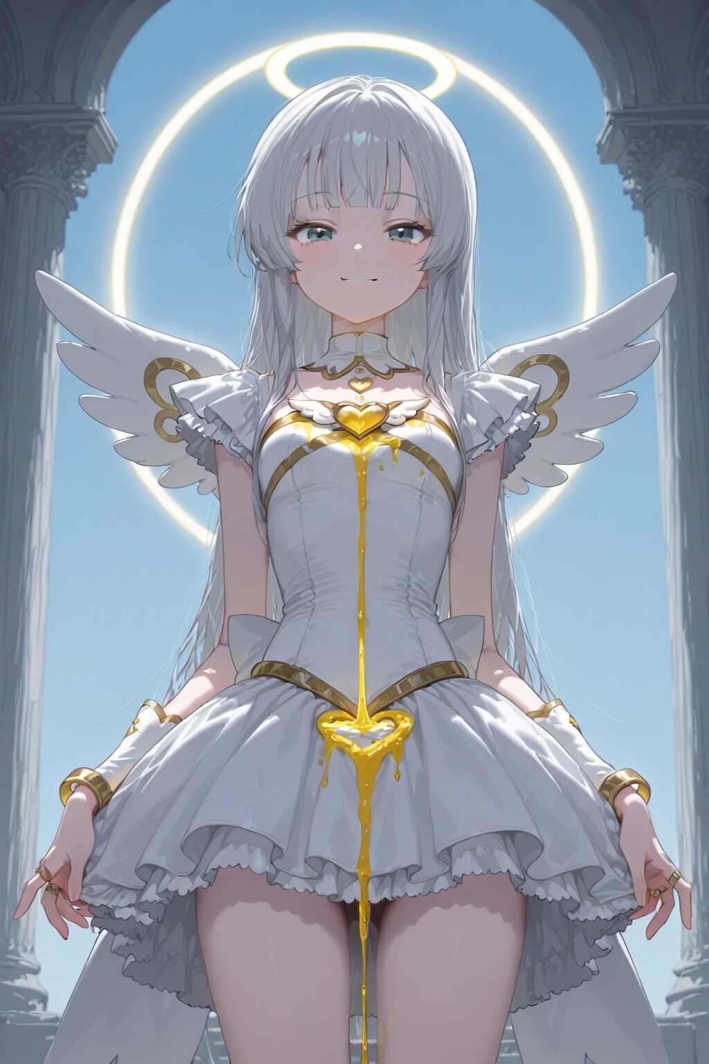 天使っぽい魔法少女 | の人気AIイラスト・グラビア