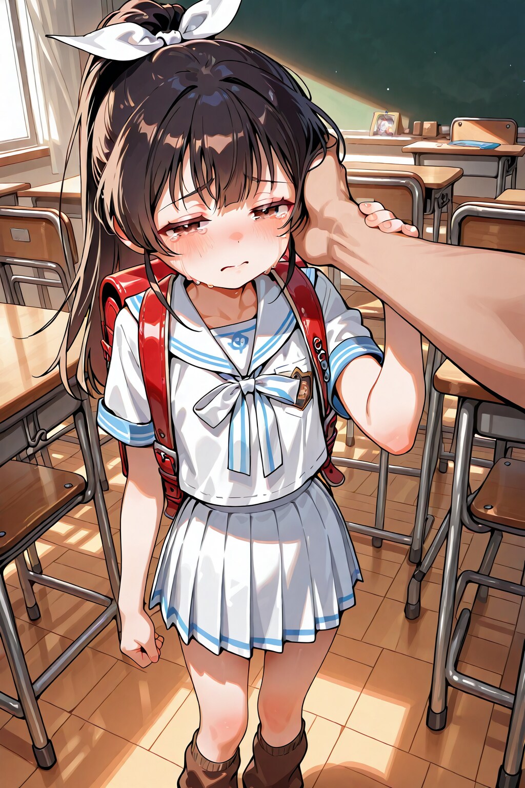「先生…クラスのみんなになかなか馴染めないんです…」(続きはR-18で)