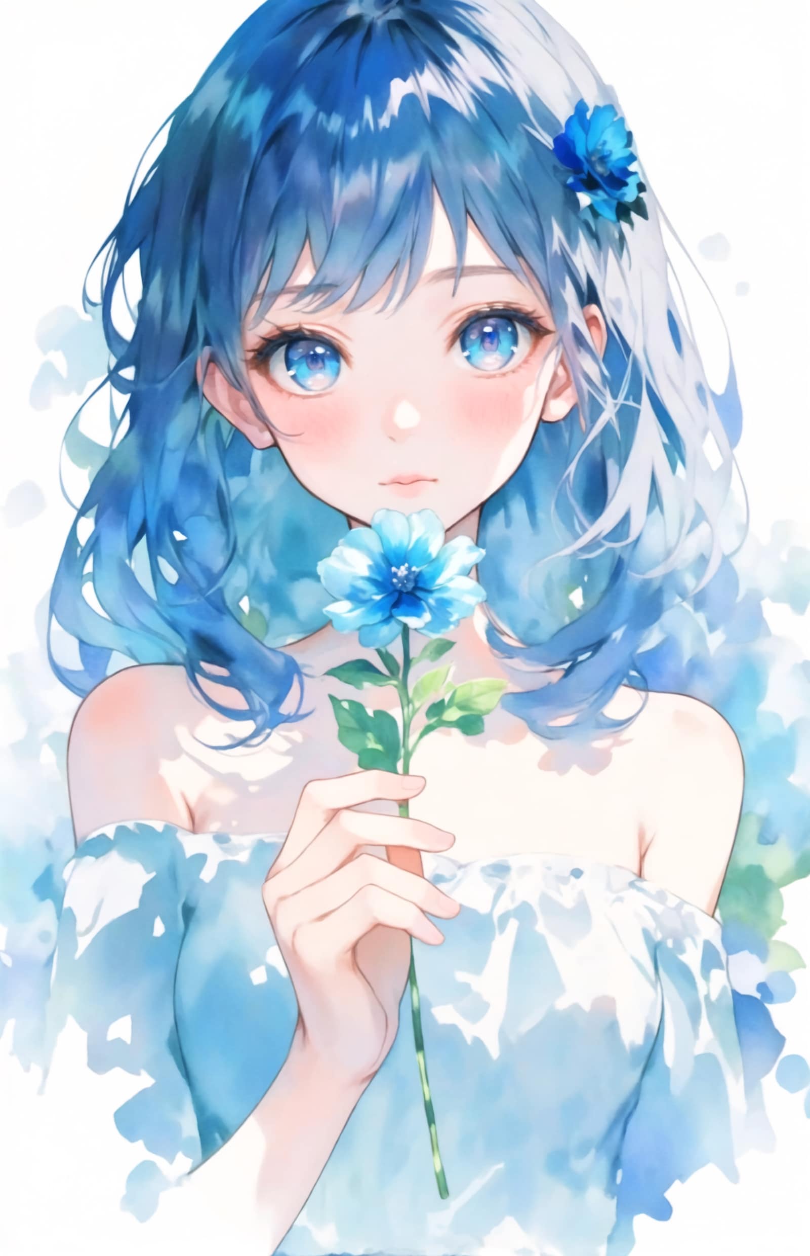 蒼華 | の人気AIイラスト・グラビア