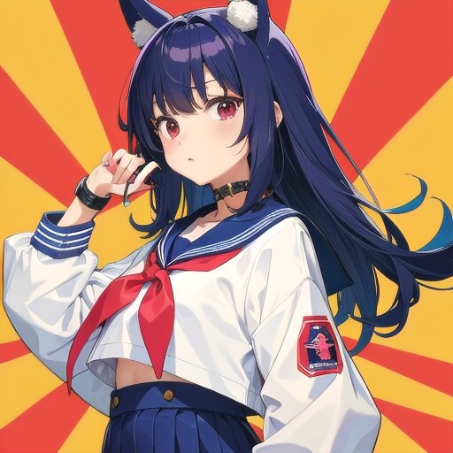獣耳少女×セーラー服