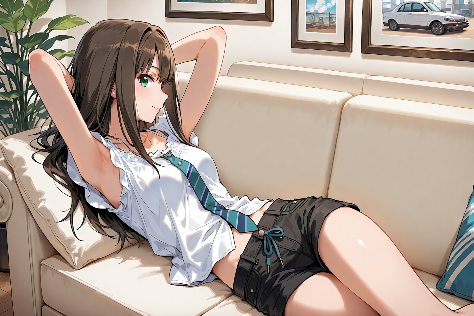 流し目で誘惑 | の人気AIイラスト・グラビア
