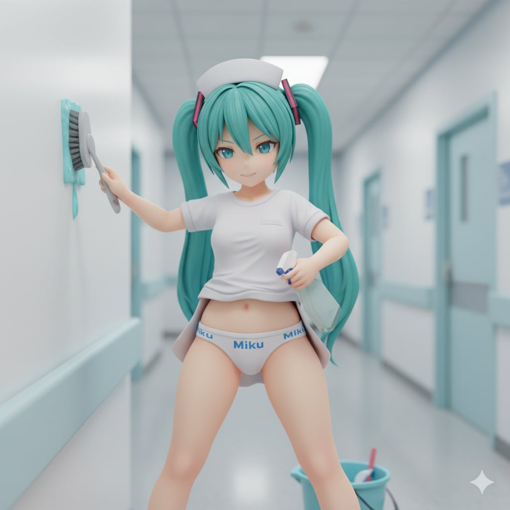 ちびナース ミクさん