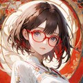 眼鏡女子 楓の偶然 2枚目
