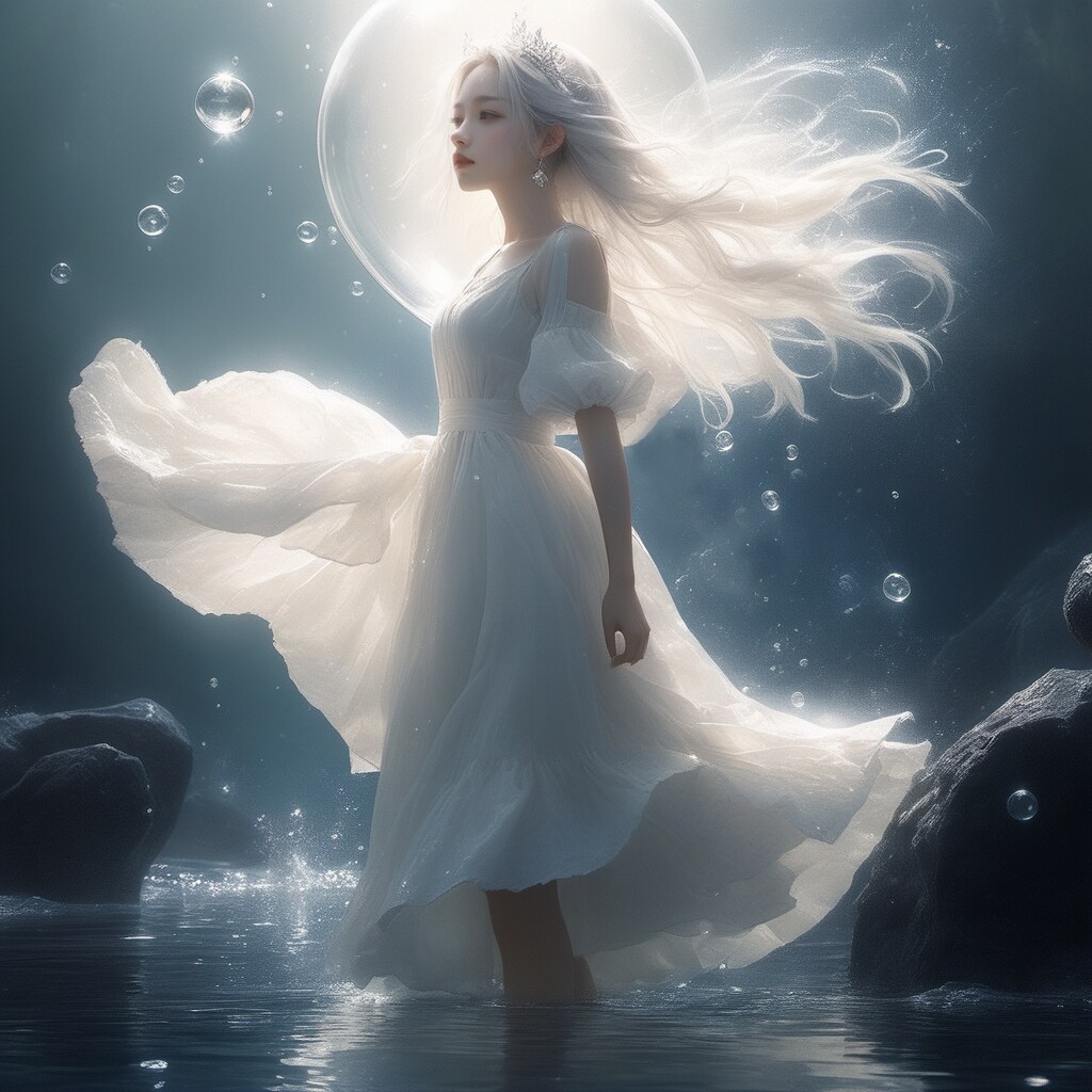 白いマーメイド