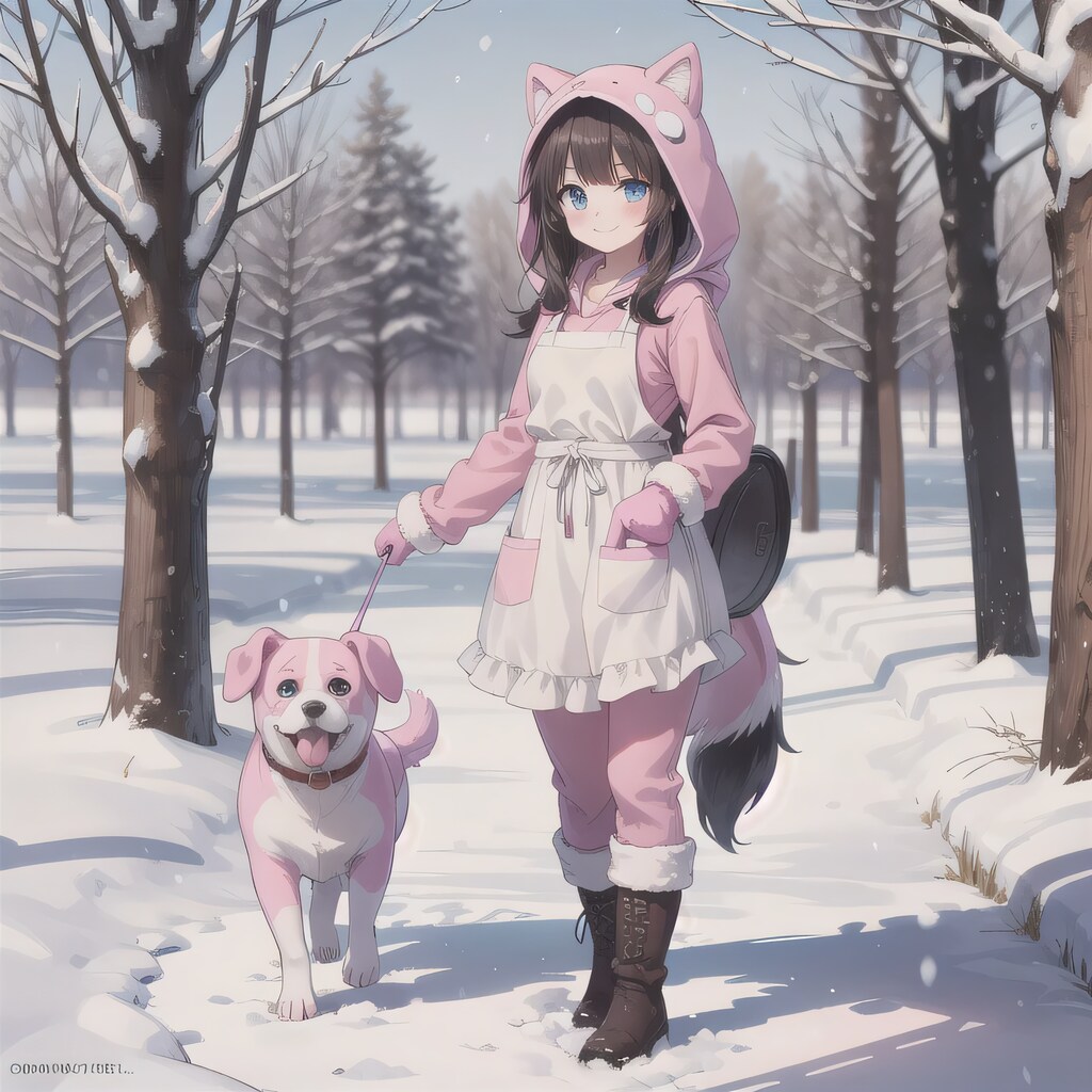 黒髪ロングでコートの少女５