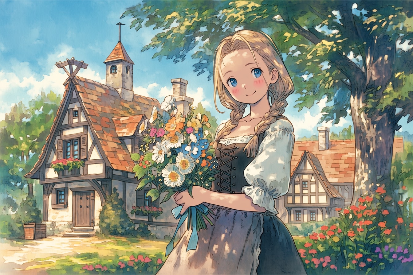 村娘132 | の人気AIイラスト・グラビア