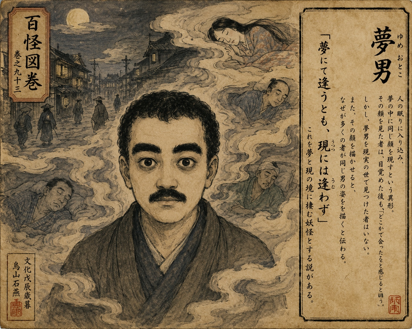 妖怪画風「This Man」 | の人気AIイラスト・グラビア
