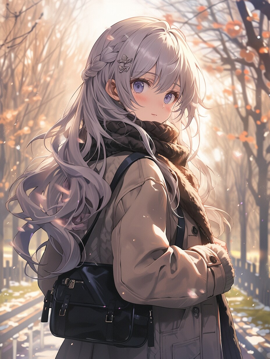 女の子 a girl