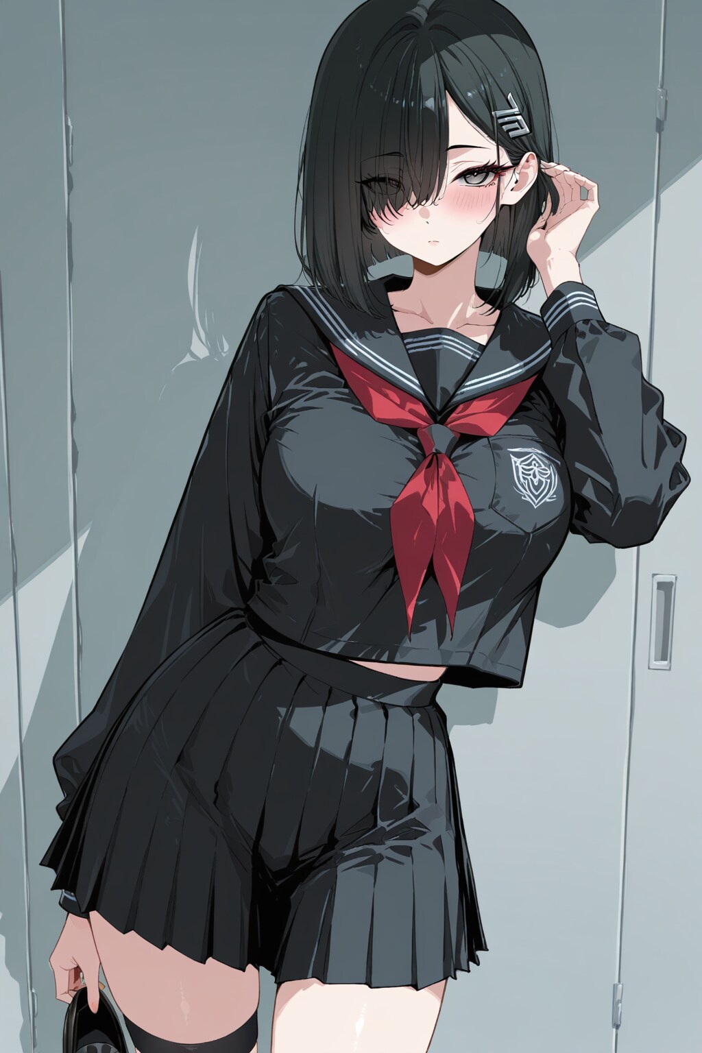 APRICOTで黒髪ボブ