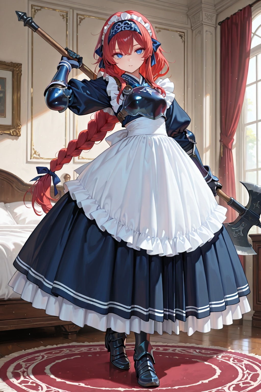 Armoured maid Saori | の人気AIイラスト・グラビア