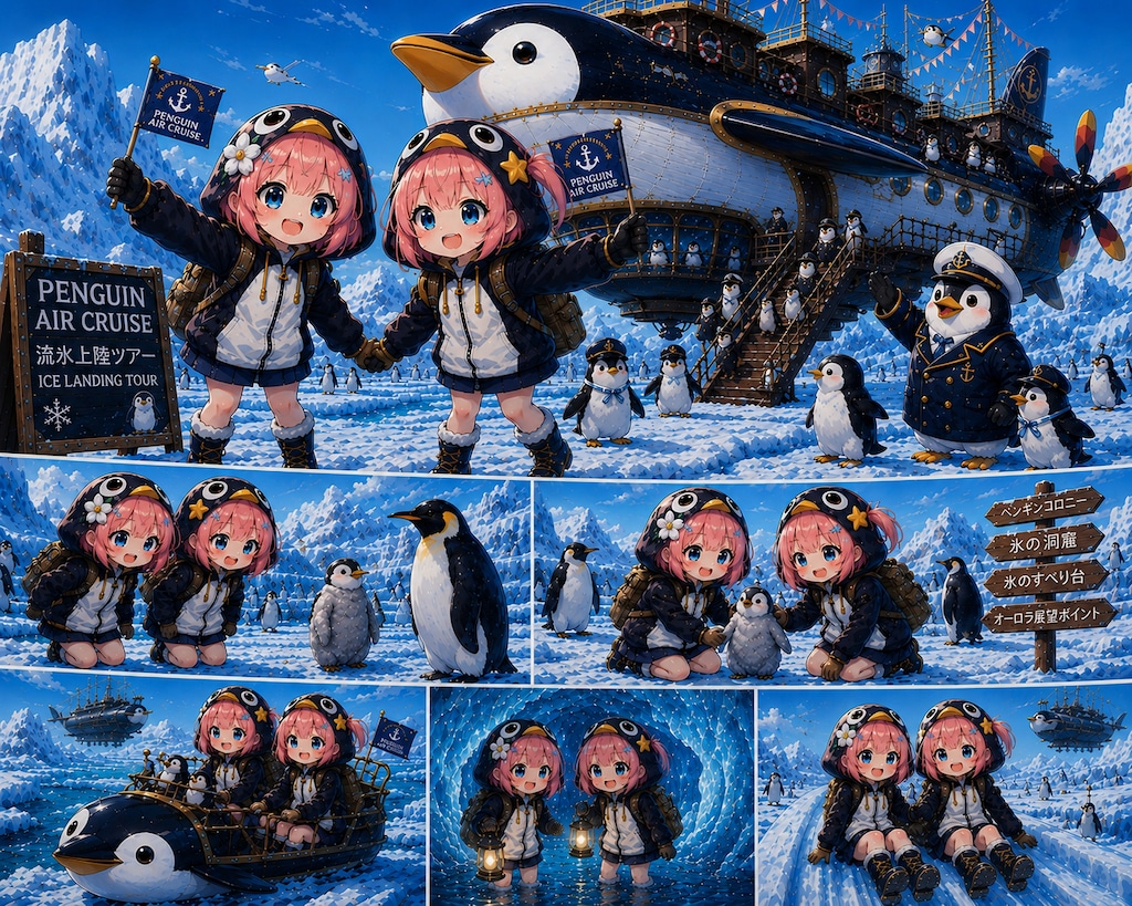 ペンギン号へようこそ❗️✨️🐧