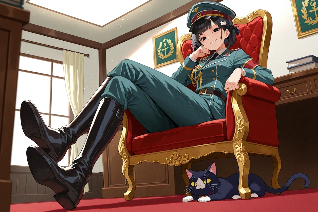 悪のちちぷいネコネコ帝国にしようとする凜猫ちゃん