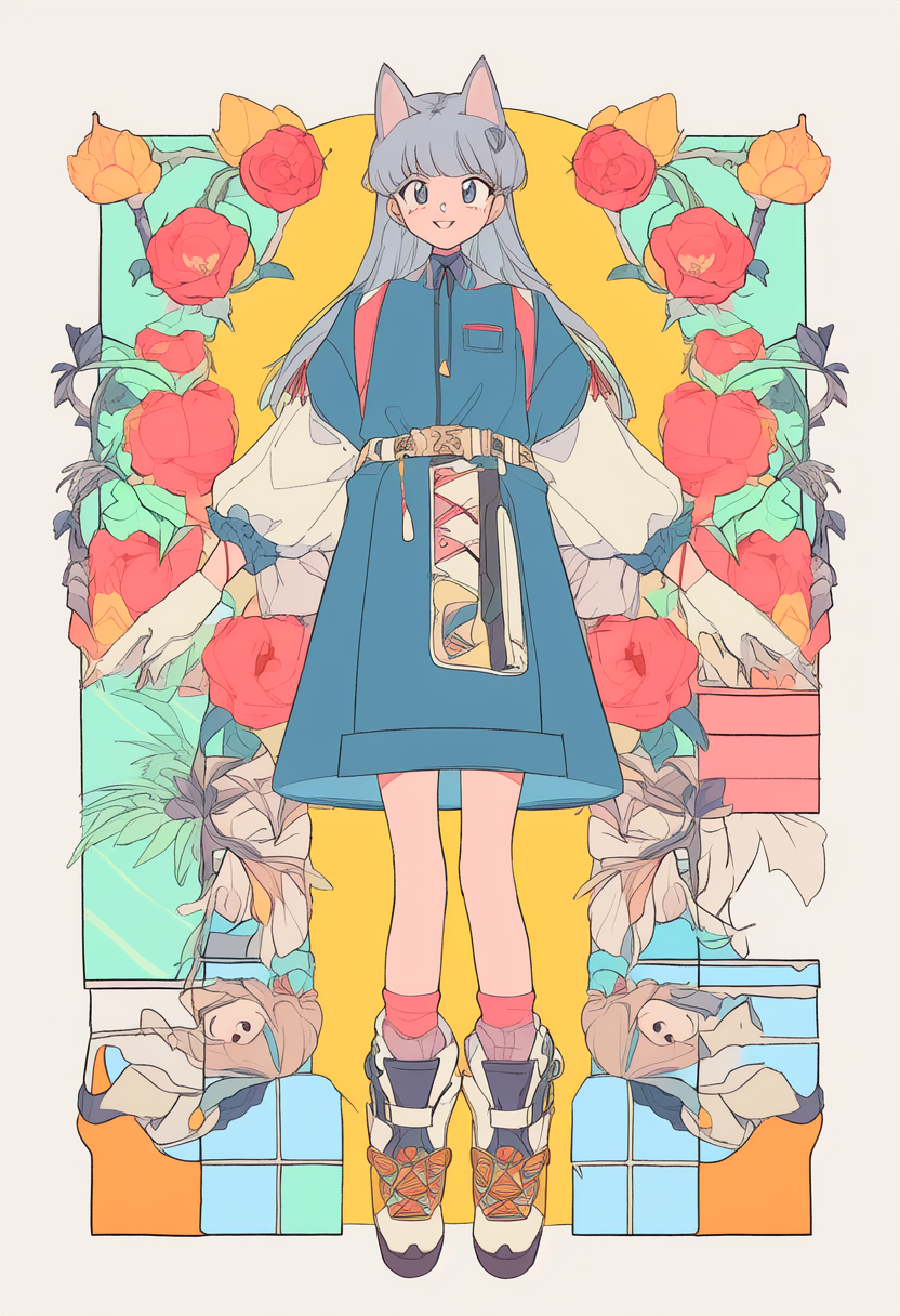 レトロ狼さん