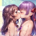 ロリBB&はくのんゆりキス 5枚目