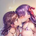 ロリBB&はくのんゆりキス 7枚目