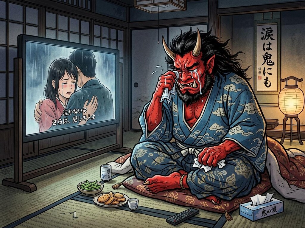 鬼の目にも涙