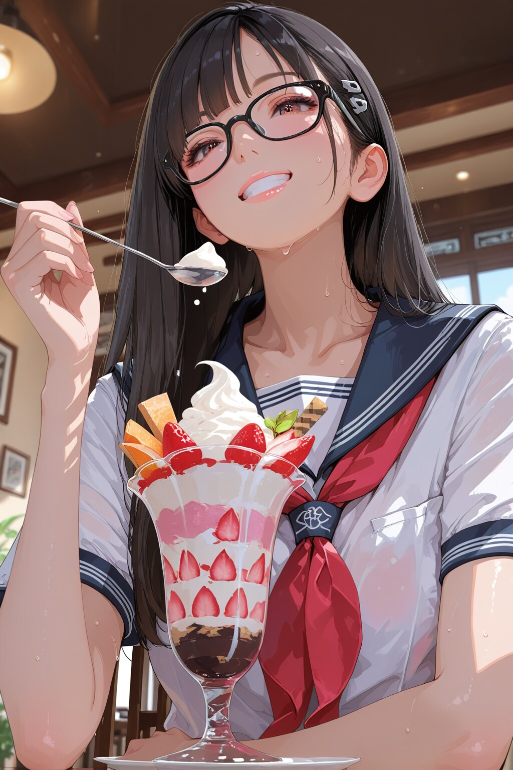 汗ばむ夏