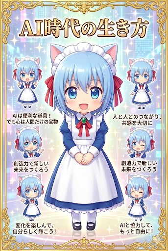 AI時代の生き方 | の人気AIイラスト・グラビア