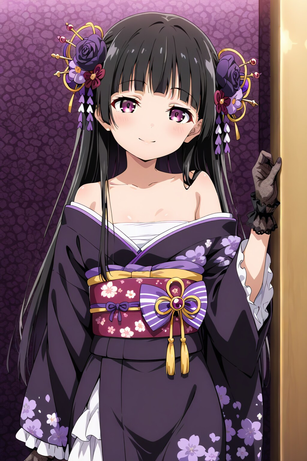 肩出し和ロリ