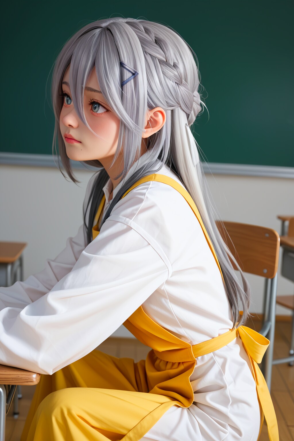 少し不機嫌な幼稚園の先生 | の人気AIイラスト・グラビア