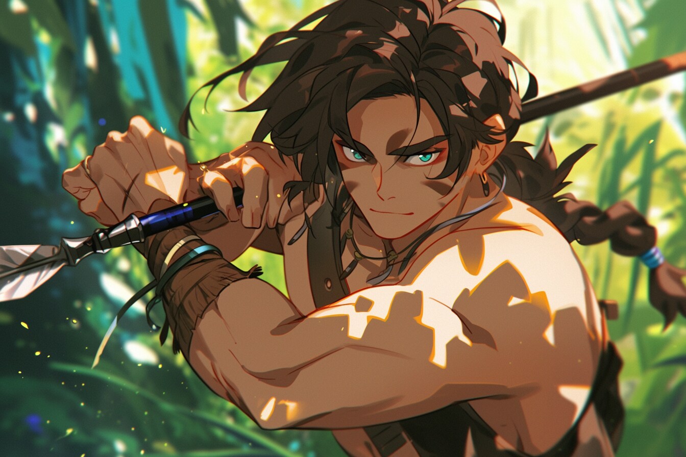 部族系男子