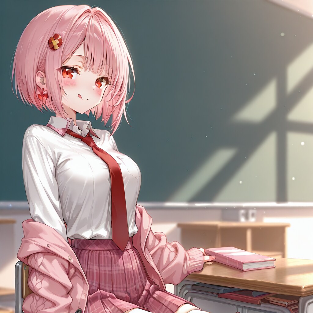 てへぺろ😋 | の人気AIイラスト・グラビア