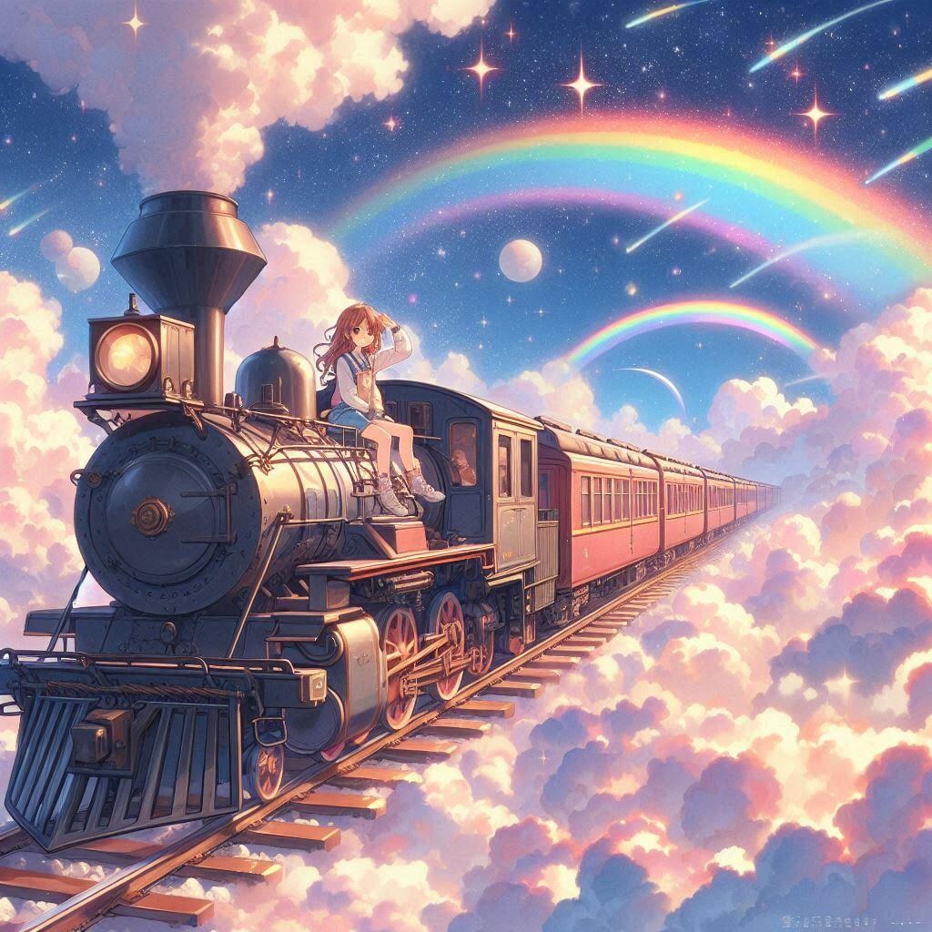 夢の国への鉄道の旅