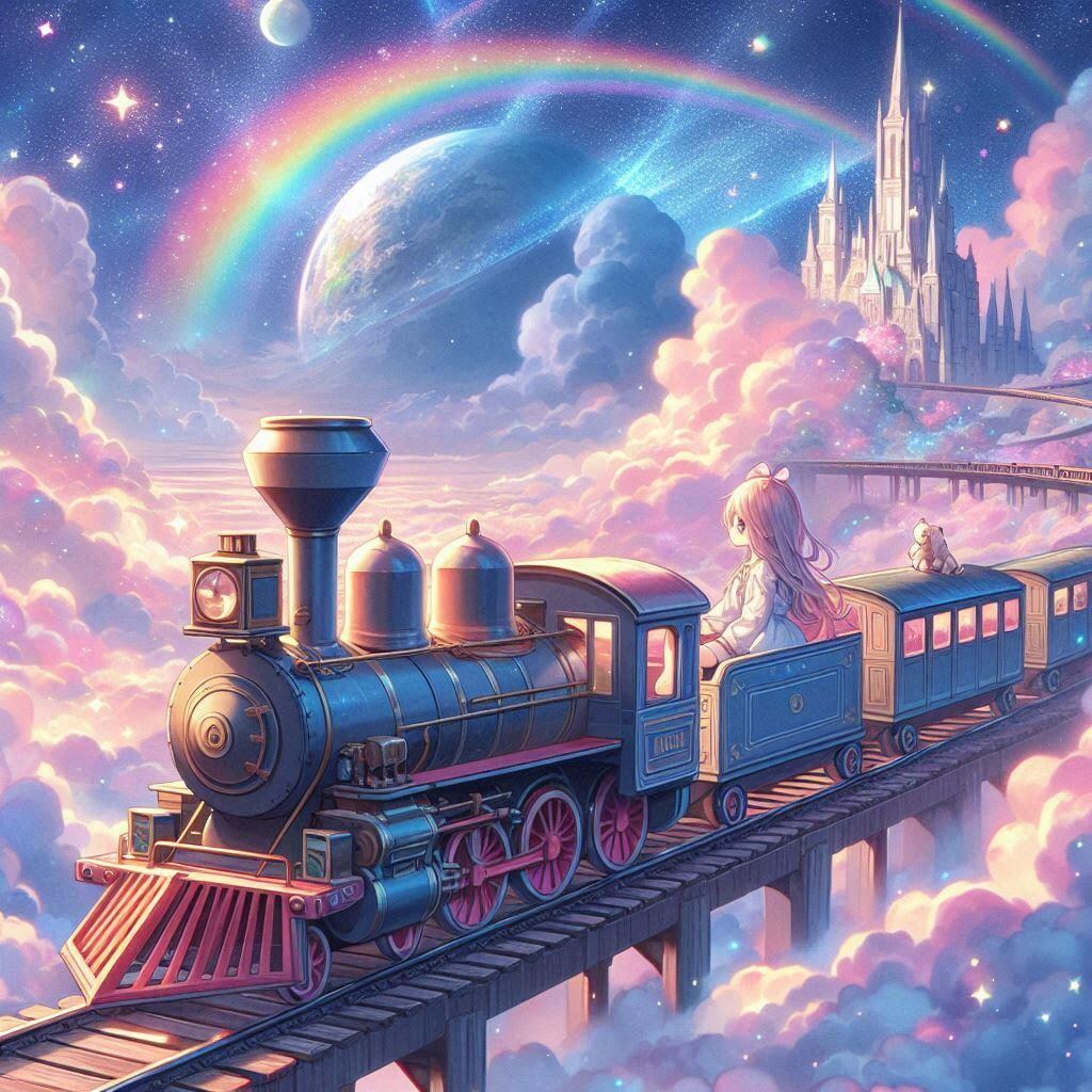 夢の国への鉄道の旅